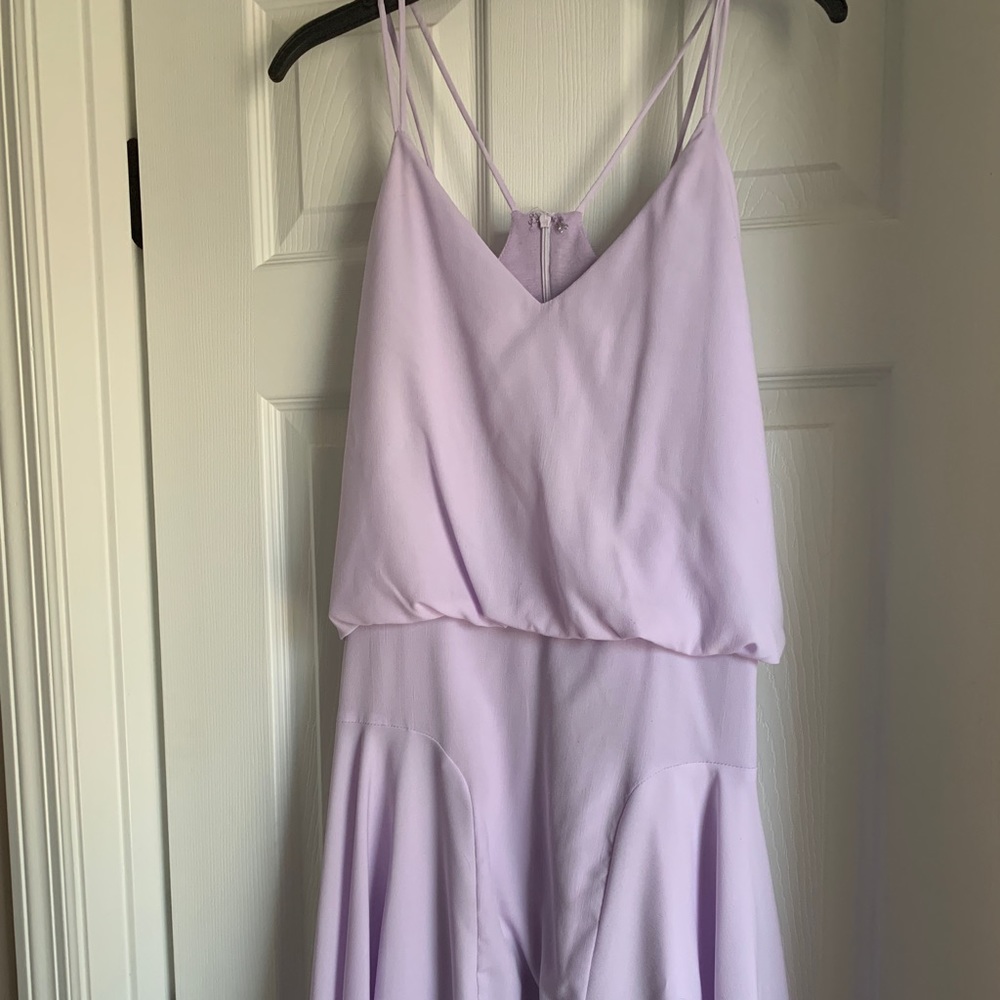 Gianni Bini lilac mini dress, size L